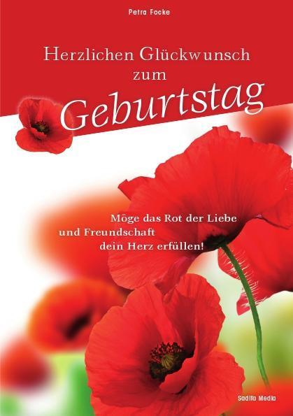 Art. 630 - Herzlichen Glückwunsch zum Geburtstag - Möge das Rot der Liebe und Freundschaft dein Herz